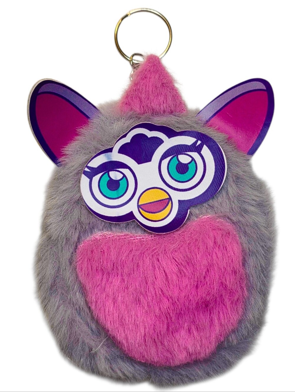 Furby Limited Edition Lip Balm Travel Lip Gloss Holder Keychain / Bag Charm